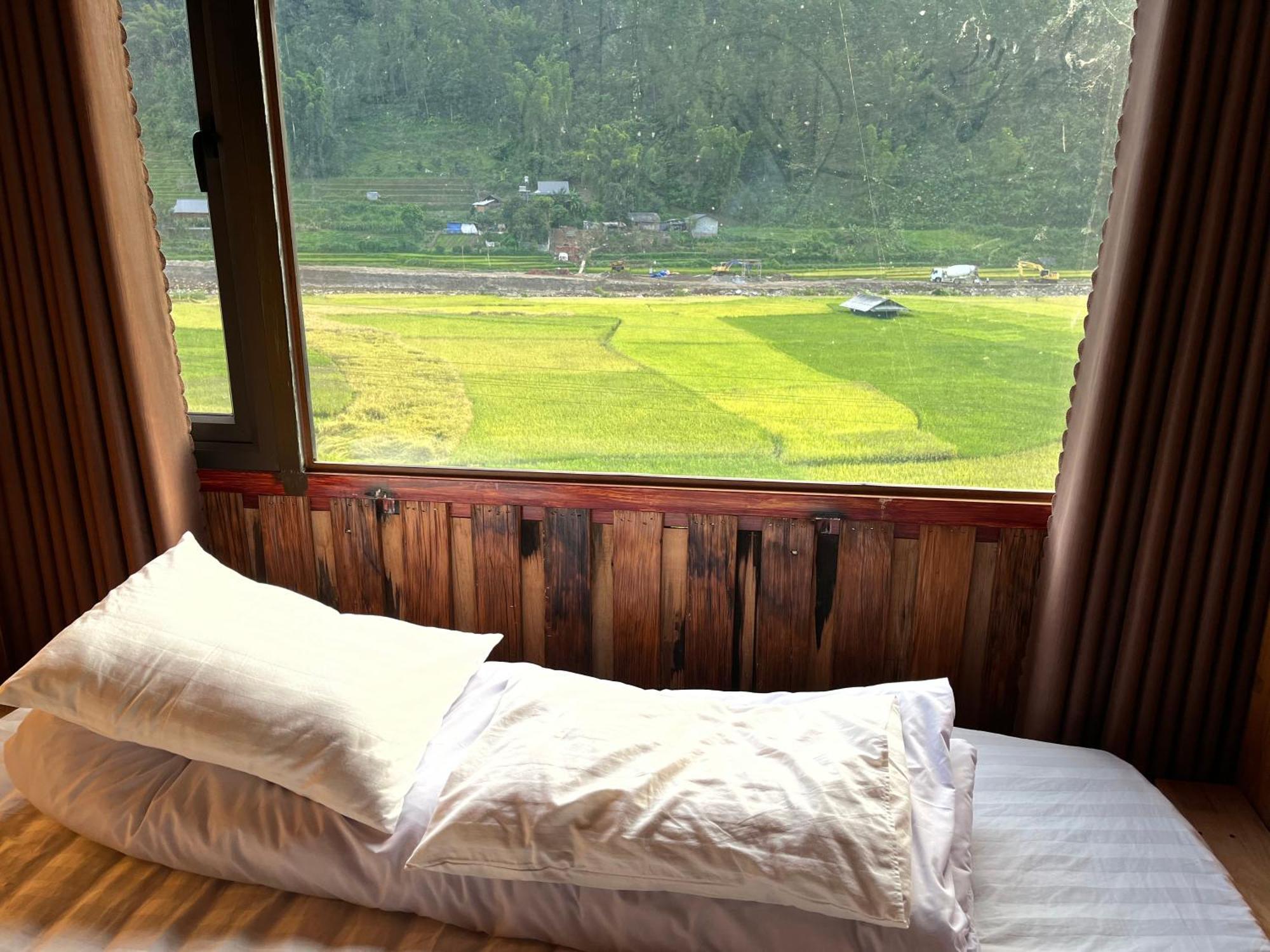 Homestay Hoa Thao - Bus ,Trek & Motorbike Mu Cang Chai ภายนอก รูปภาพ
